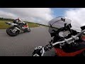 Bmw s1000xr playing with sport bikes