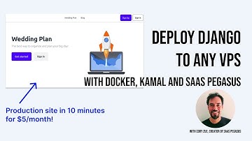 Deploy Django to any VPS in 10 minutes with Docker, Kamal 2 and SaaS Pegasus
