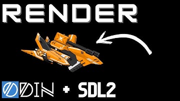 Rendering | Space Shooter -- Part 2 -- | #gamedev #sdl2 #odinlang