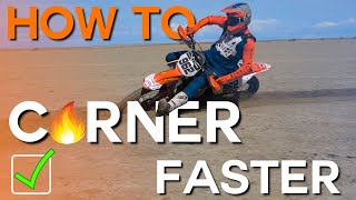 How to Corner Faster on a Dirt Bike  15 Tips