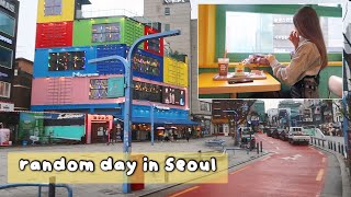 I went on a walk in Seoul and took my camera with me