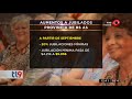 Provincia aumenta un 20% la jubilación mínima