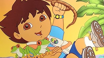 Go Diego Go! Diego Saves the Tree Frogs. Read Aloud.