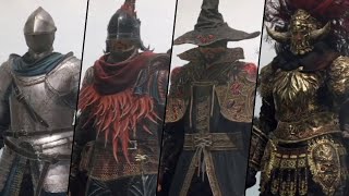 Elden Ring - All Armor Sets ,  Unique and Altered Gear Showcase