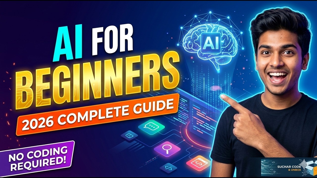 AI for Beginners: The Complete 2026 Guide (No Coding Required!) - YouTube