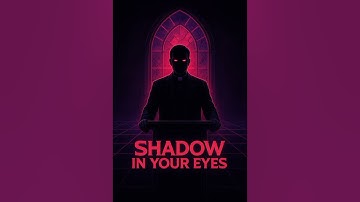 Synthwave Gothic metal shadow in your eyes 
