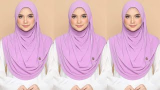 DIY!!!How to cut and sew instant hijab| instant hijab tutorial