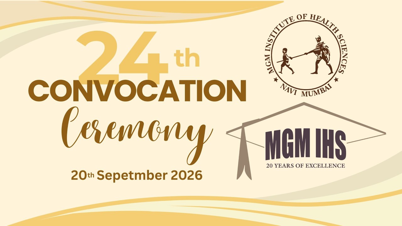 MGM IHS 24th Convocation Ceremony 2026