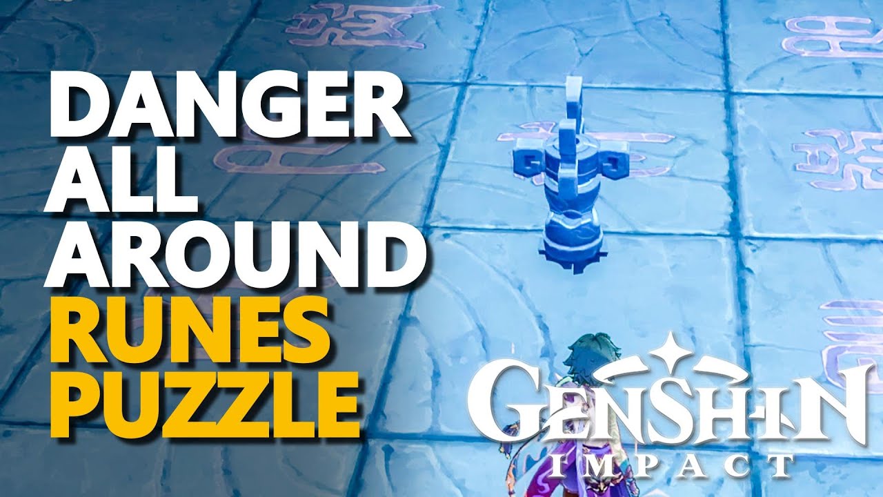 Danger All Around Runes Puzzle Genshin Impact