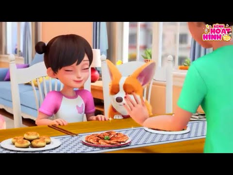 Bữa Ăn Thịnh Soạn Của Nhà Moco - Chú Chó Moco - Phim Hoạt Hình Chú Chó Moco Vui Nhộn Cho Bé