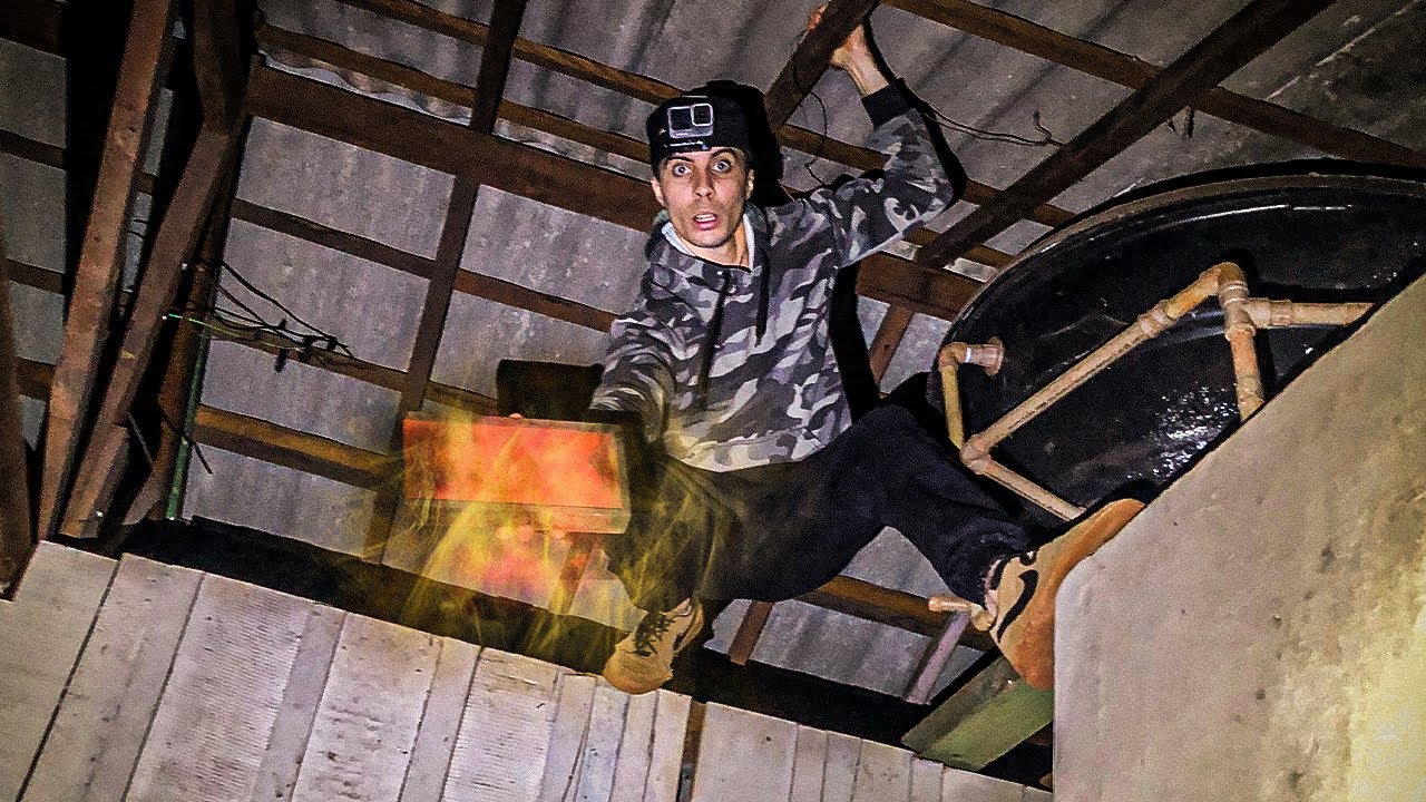 ENCONTREI UMA CAIXA MISTERIOSA NA CASA DO CANIBAL