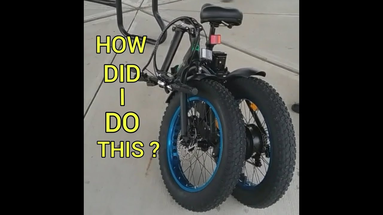 How To Fold Electric Bike (Ecotric EBike) YouTube