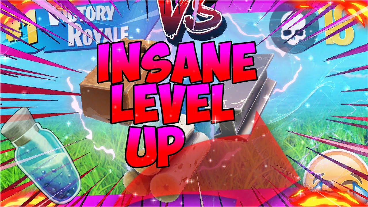 Fornite Battle Royale Mon Level Up YouTube