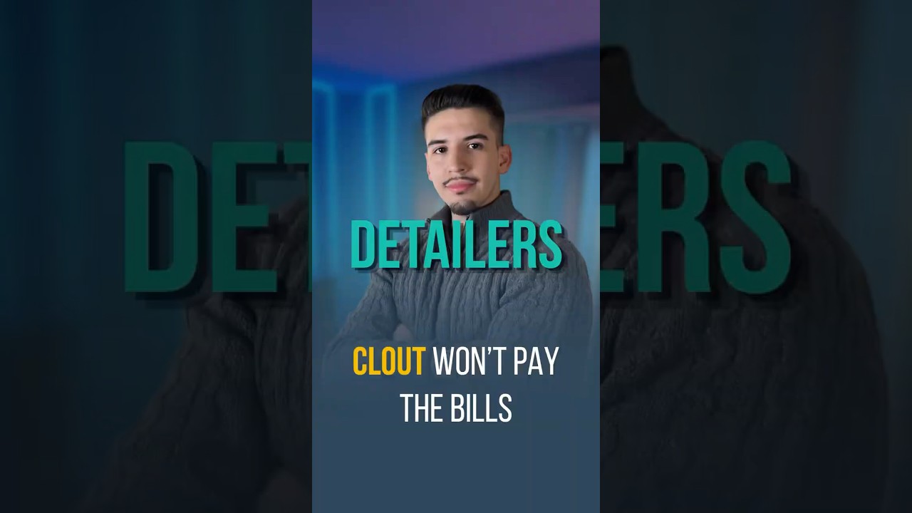 Detailers, don’t chase likes. Build a system that gets you paid, consistently.