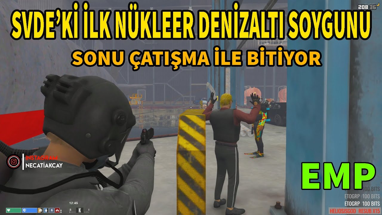 EDRP | Svde'ki İlk Nükleer Deniz Altı Soygunu ! Gizemli Ganimet EMP (Naci-Teşko Pov) !