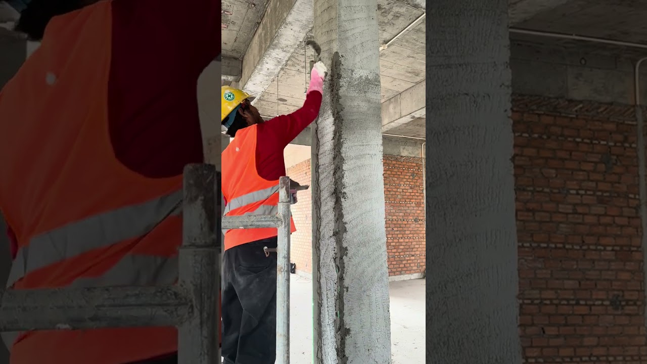 Column Corner Plastering 