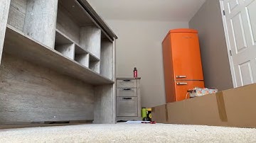 Boxed2Built: Office Desk Hutch Build Timelapse