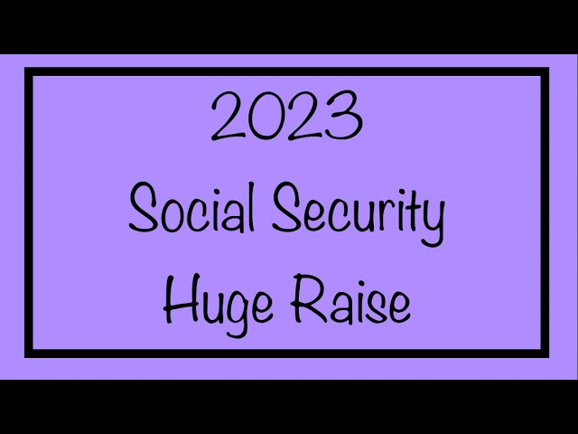 Social Security COLA 2023