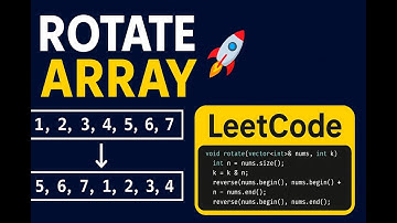 Rotate Array LeetCode Solution | Coding Interview Question Explained #leetcode #interview