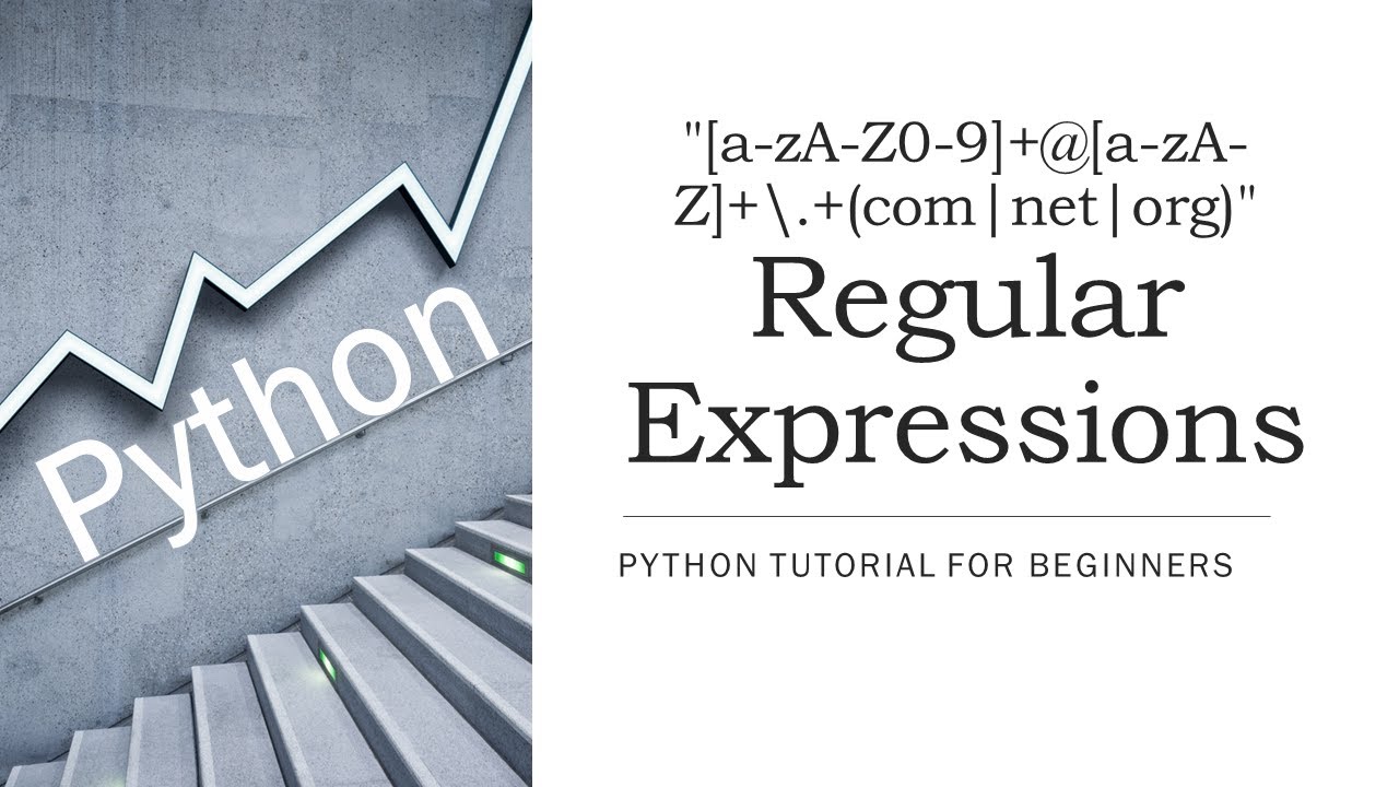 #31 - Regular Expressions in Python (With Examples) - YouTube