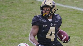 Former Purdue University star Rondale Moore found dead in garage