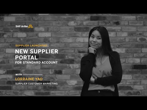 Supplier Launchpad - New Supplier Portal for Standard Account