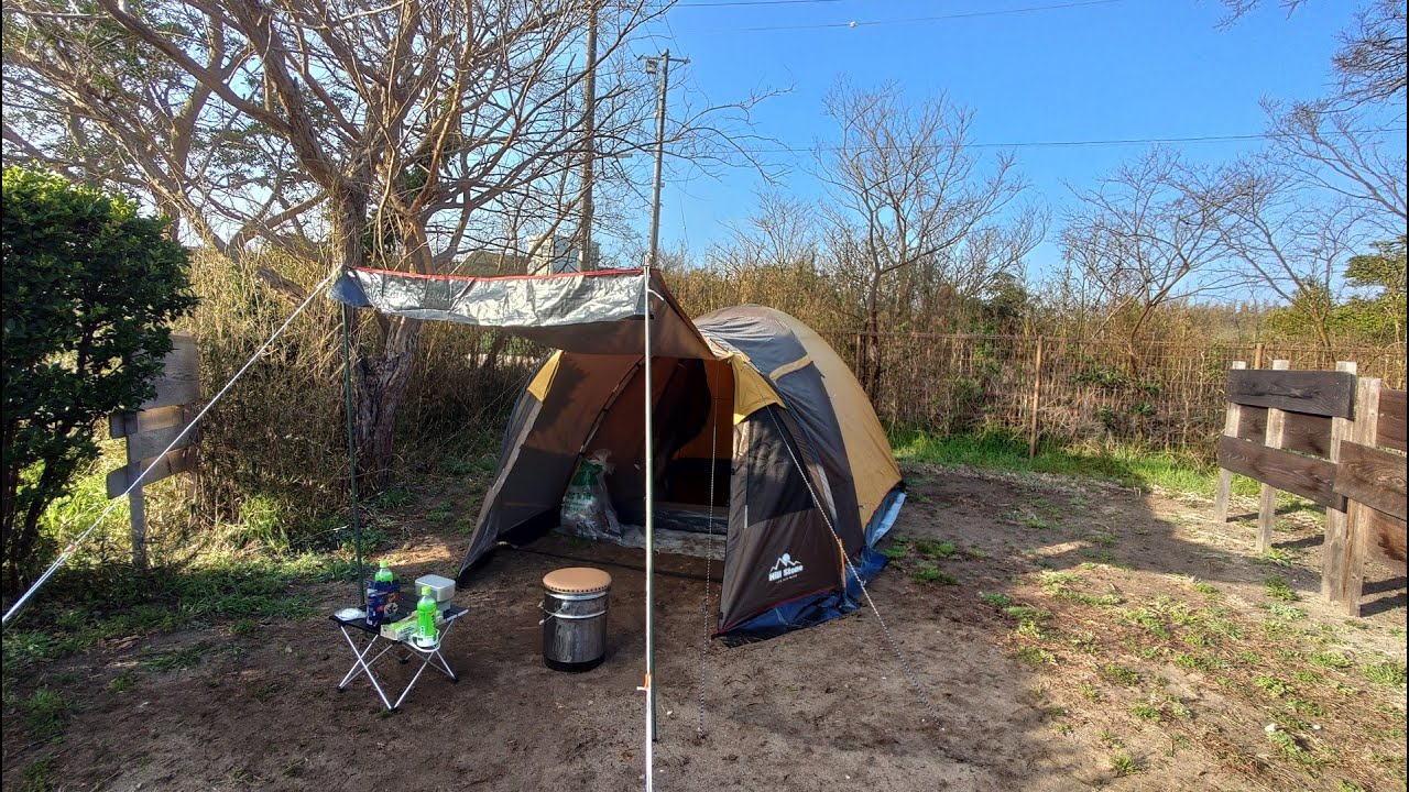 日川浜キャンプ場 前編