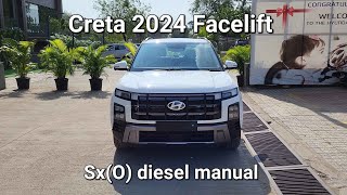 Hyundai Creta 2024 Sx(o) | Diesel manual | full detailed review.