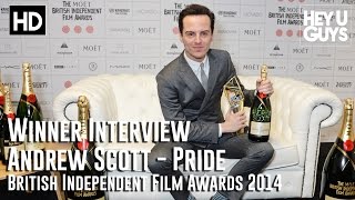 Andrew Scott Interview  Winner's Room BIFA 2014