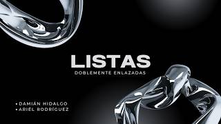 Listas doblemente enlazadas