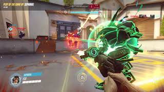 Dumbest Overwatch Dva 6-Man Team Kill (Hollywood)