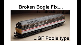 Class 47 Graham Farish Broken Bogie Quick Fix