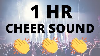 👏👏👏Crowd Cheer Sound Effect | One Hour AMSR