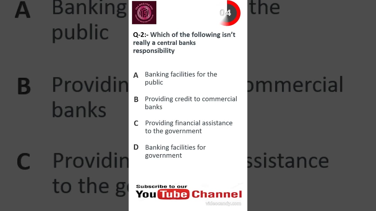 Banking related 3 Mcq Question & Answer # 