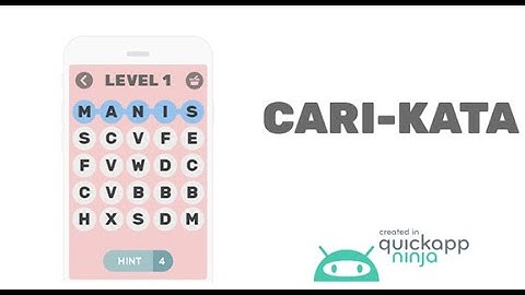 [Part 1] Membuat game hanya 5 menit?  Cara mudah buat game di QuickApp Ninja...