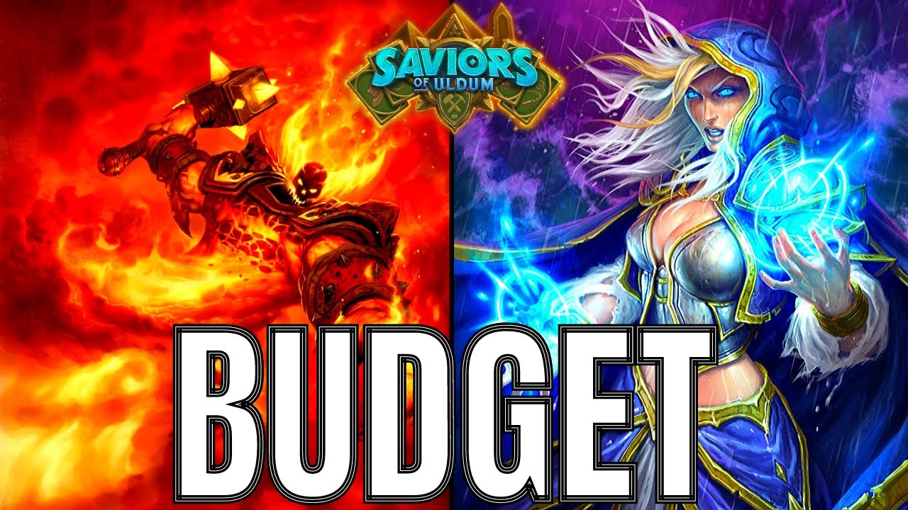 Hearthstone BUDGET MAGE! Hearthstone Saviors of Uldum Budget Deck Series #6 (2019)[Doom in the Tomb]