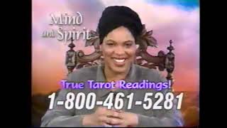 Miss Cleo Tarot Card Reading "She's Cheating" TV Ad – Summer 2001