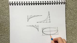 Perspective Drawing - Warm Ups - straight lines and ellipse arcs
