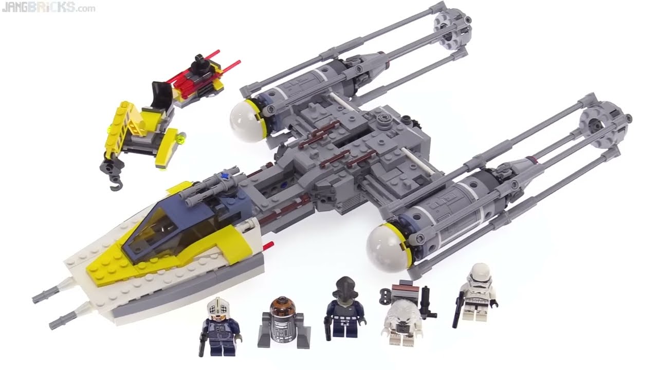 🔄 LEGO Star Wars 2017 Y-Wing Starfighter review! 75172 re upload