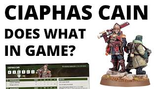 What can Ciaphas Cain Do on the Tabletop? Datasheet Review for the Imperial Guard!