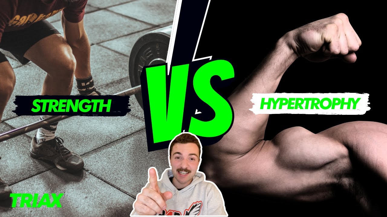Training for STRENGTH vs HYPERTROPHY How to Get Strong and How to Add
