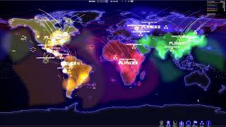 Full Defcon Gameplay 0 players N america vs S America vs Russia vs Africa vs Asia Update