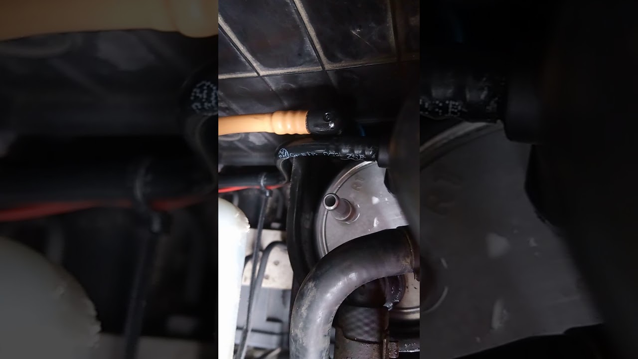 VW T5 забита сеточка насоса в баке. - YouTube