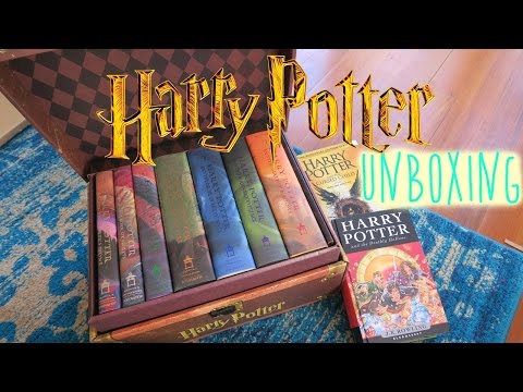 Harry Potter boxed set 1-7 UNBOXING