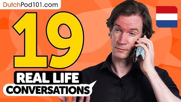 19 Daily Dutch Conversations - Learn Basic Dutch Phrases