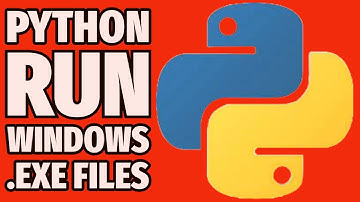 Python Mini Project - Run Windows EXE  Files 2024