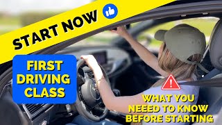 First Time Behind the Wheel: A Beginner's Guide to Vehicle Controls and Basic Driving Skills
