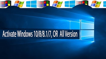 How to activate windows 8,8 1 ,10 or Any Version Without  Product key Make Genuine Windows