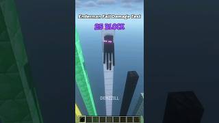 Celebrity Enderman Fall Damage Test ... 😱😱😱  #shorts #minecraft  #fyp Net Worth