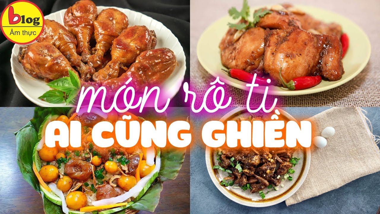 Cách làm 5 món rô ti ngon miễn chê - YouTube